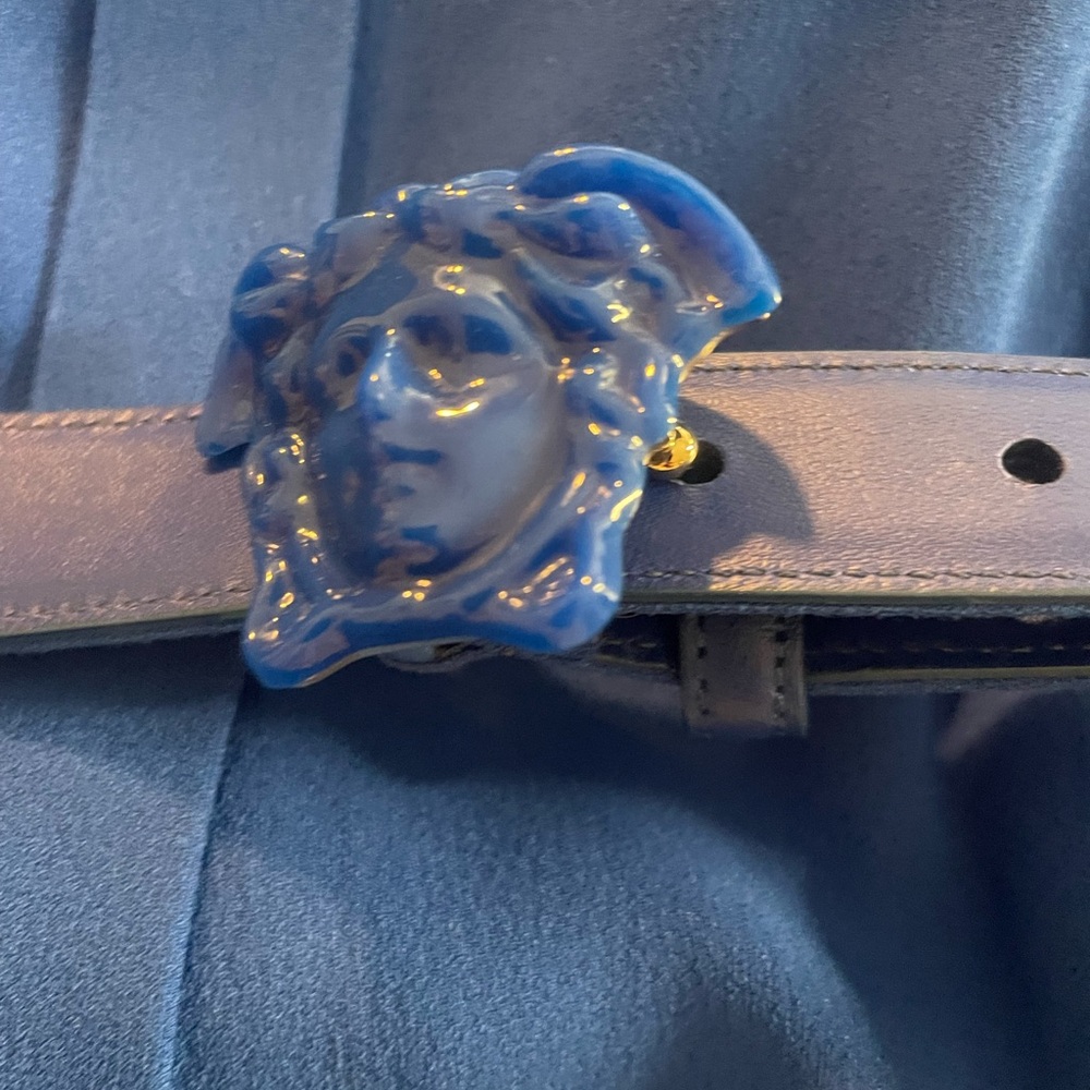 Versace blue dress - Picture 2 of 4